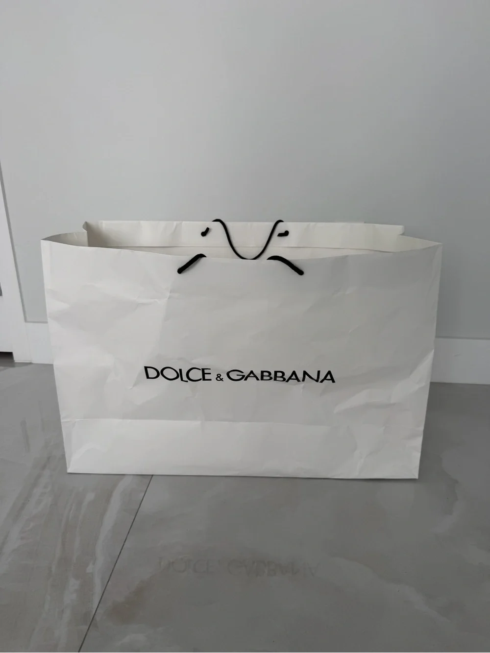 Giant XL Dolce & Gabbana Shopping Bag PRICED TO SELL